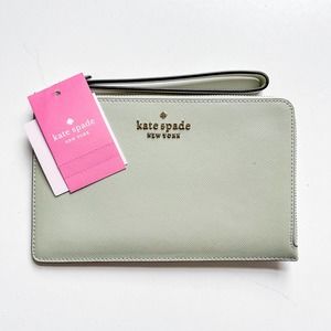 NWT Kate Spade Sage md lzp wristlet